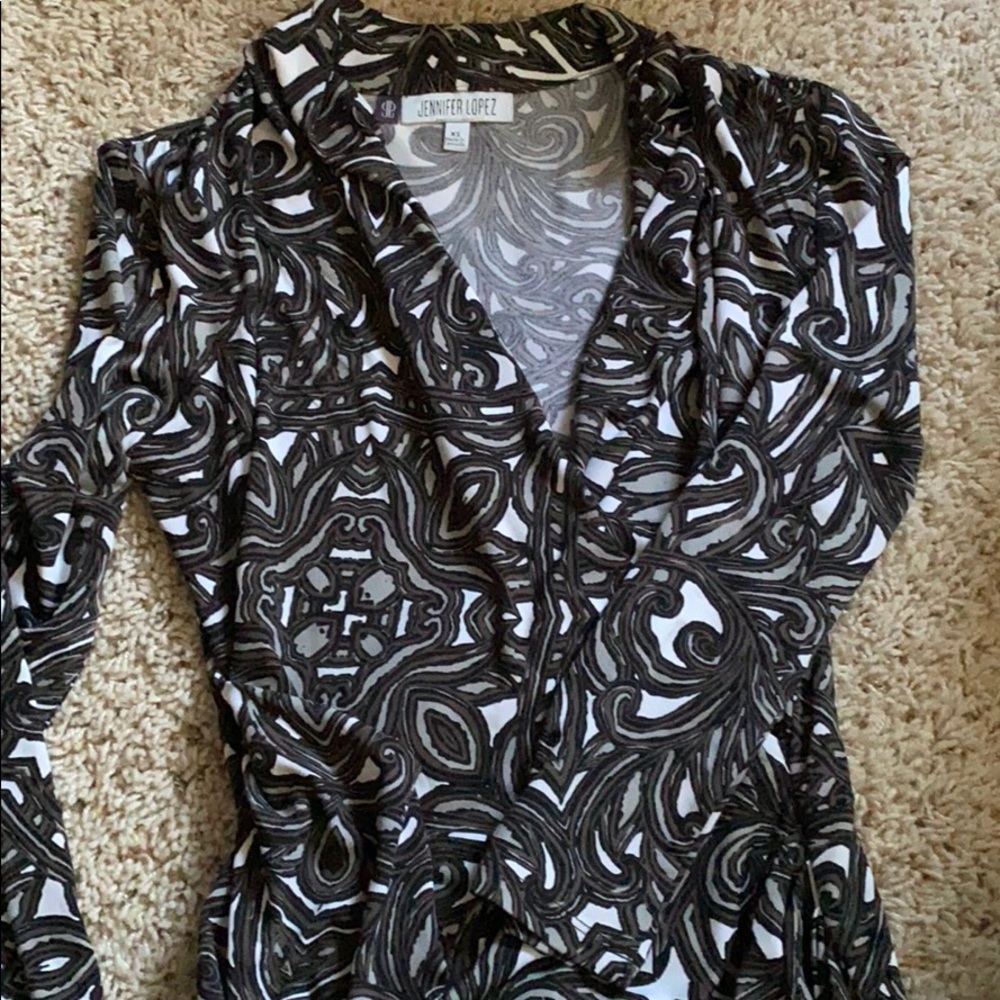 Low cut midi dress